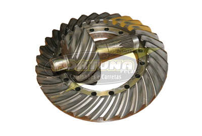 Foto de COROA E PINHÃO DIFER. VOLVO EV90/91 - 9 X 33 - Marca Compatível
